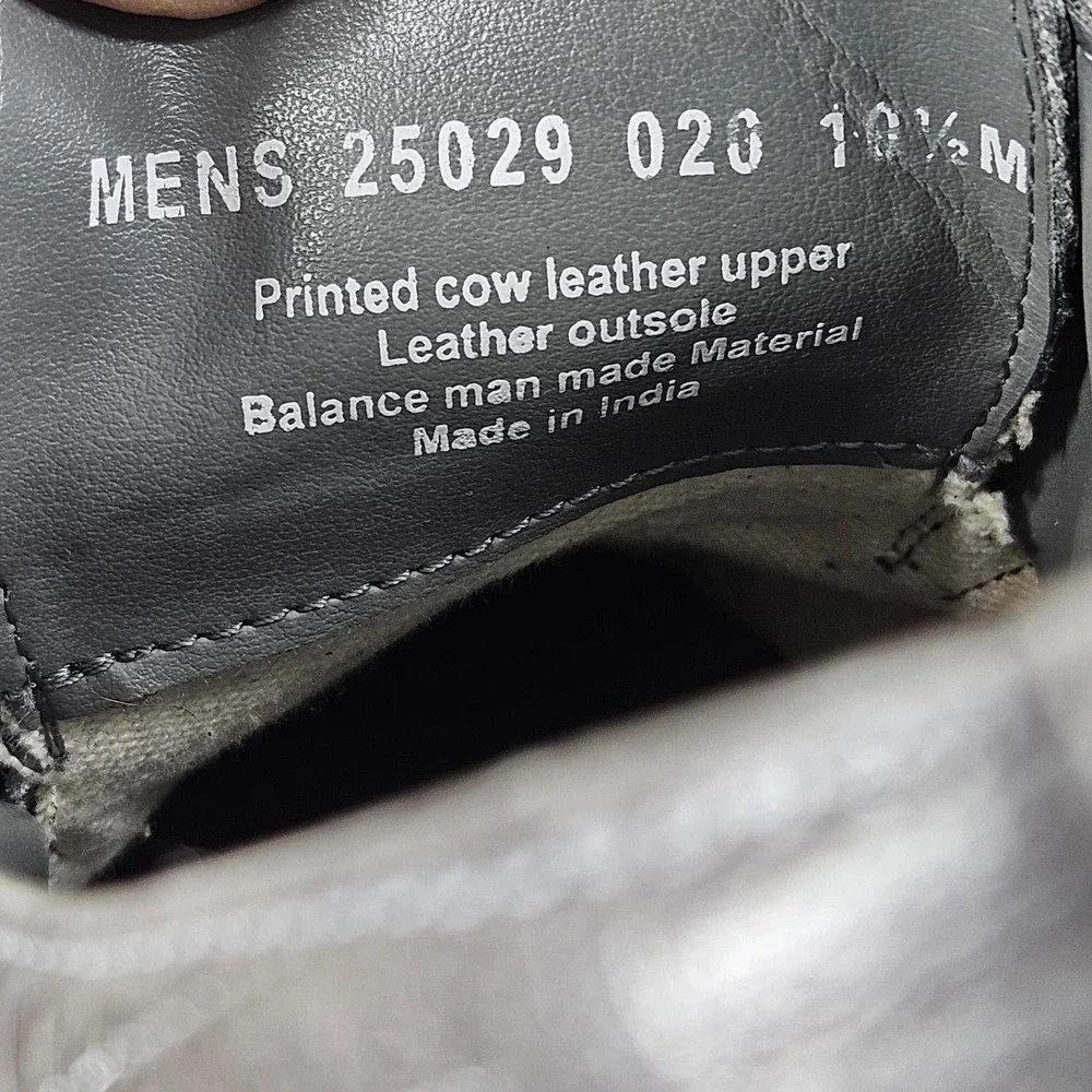 Stacy Adam Dress Shoes Mens 10.5 Gray Cow‎ Leather Double Monk Strap Cap Toe
